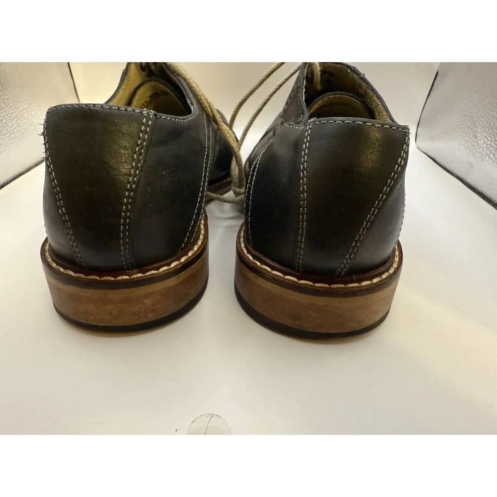 Giorgio Brutini Men's Black Leather Oxford Dress Shoes Size‎ 9M Made in India